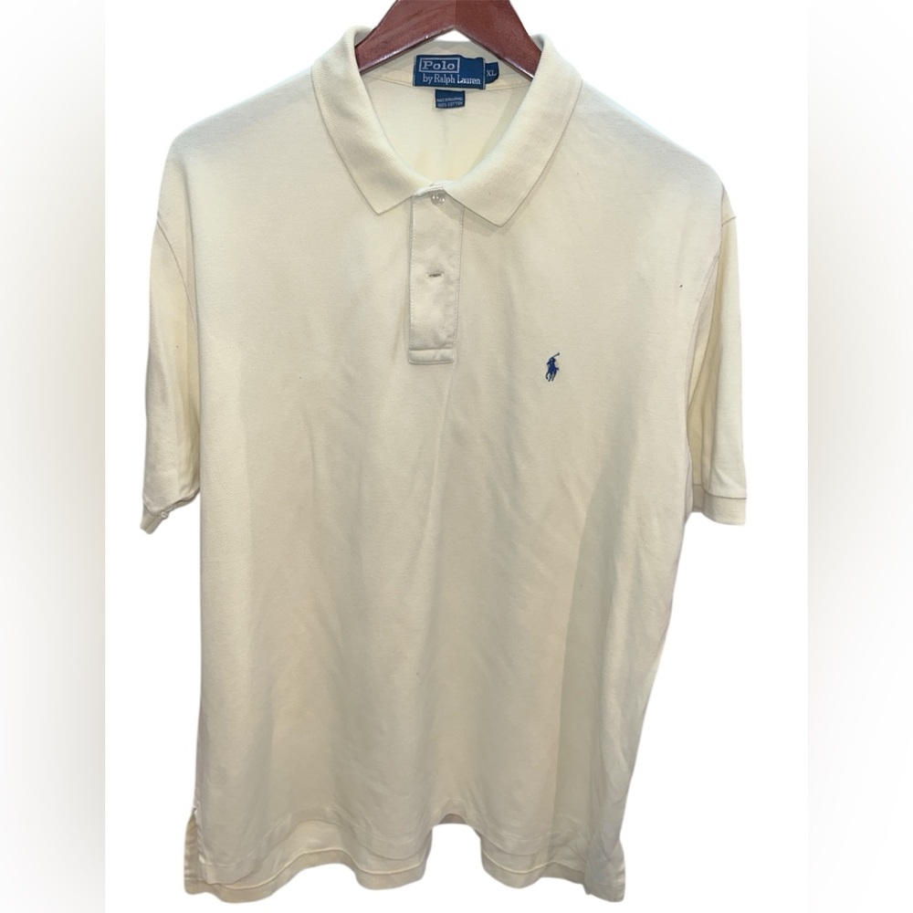 Polo by Ralph Lauren Light Yellow Polo Shirt